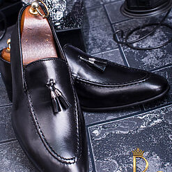 Pantofi Loafers Reginald din piele 100% - P186-Pantofi
