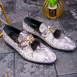 Pantofi Loafers de barbati din piele naturala