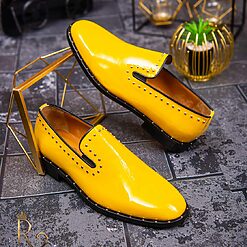 piele naturala lacuita - P1478-Pantofi