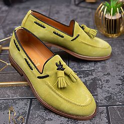 din piele naturala Reginald - P1451-Pantofi