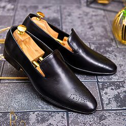 piele neagra -P1633-Pantofi