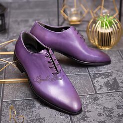Lila gravat - P1562-Pantofi