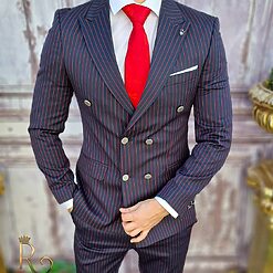 Bleumarin in dungi roșii