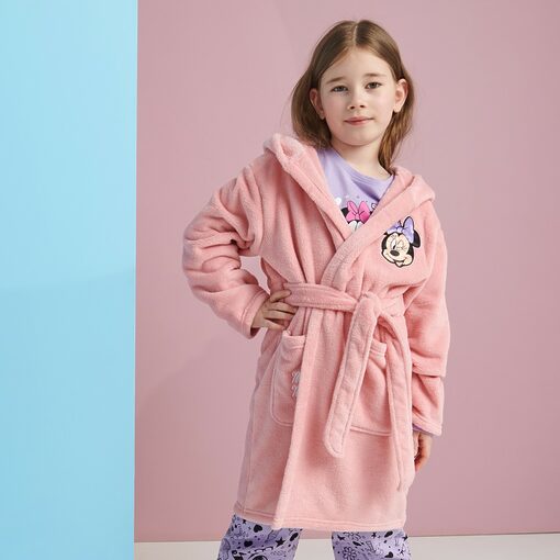 Sinsay - Halat de casă Minnie Mouse - Roz-Kids > kid girl > pyjamas
