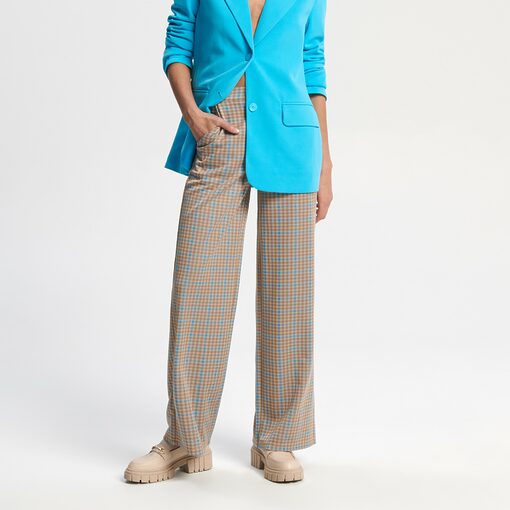 Sinsay - Pantaloni cadrilați - Multicolor-Collection > all > trousers