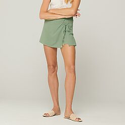 Sinsay - Pantaloni scurți - Verde-Collection > all > shorts