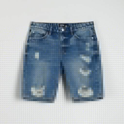 Sinsay - Pantaloni scurți din denim - Albastru-For him > clothes > shorts