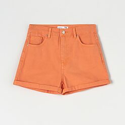 Sinsay - Pantaloni scurți din denim - Oranj-Collection > all > shorts