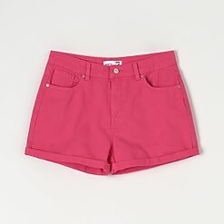 Sinsay - Pantaloni scurți din denim - Roz-Collection > all > shorts