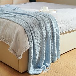 Sinsay - Pătură - Albastru-Home > decor > bedspreads and blankets