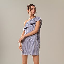 Sinsay - Rochie mini - Albastru-Collection > all > dresses