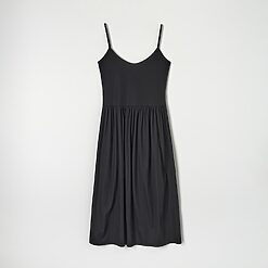 Sinsay - Rochie mini cu bretele subțiri - Negru-Collection > all > dresses