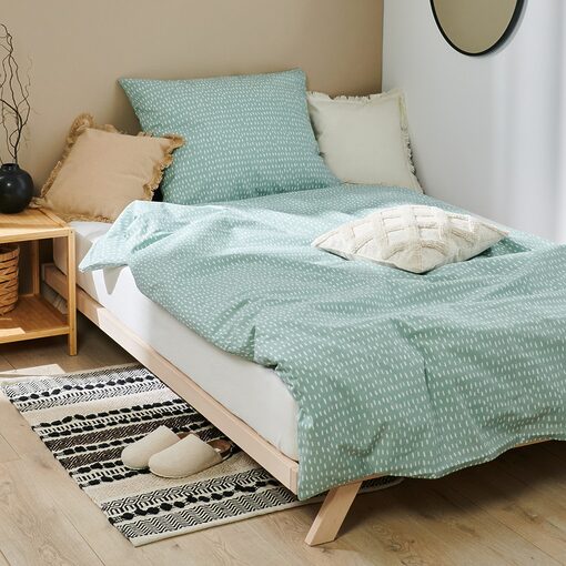 Sinsay - Set cu lenjerie de pat - Verde-Home > living room > bed linen