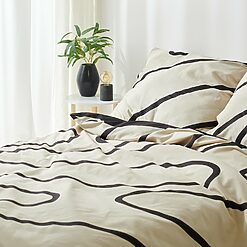 Sinsay - Set lenjerie de pat din bumbac - Ivory-Home > living room > bed linen