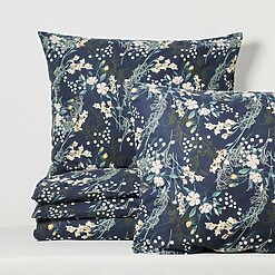 Sinsay - Set lenjerie de pat din bumbac - Negru-Home > living room > bed linen