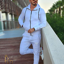 Trening sport de barbati Alb Colectia Reginald TG172 11