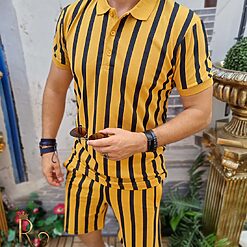 TricouPantalon scurt dungi mustar bleumarin CMP121 3