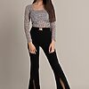 Bluza dama Evita Neagra-Bluze Dama-Bluze Dama