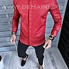 Camasa barbati grena cu butoni slim fit B1326 61-4 E-Camasi barbati