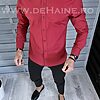 Camasa barbati grena slim fit B1361 62-5 E-Camasi barbati