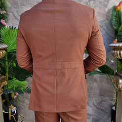 Costum SAFARI maro Sacou si Pantalon- C4163-Costume