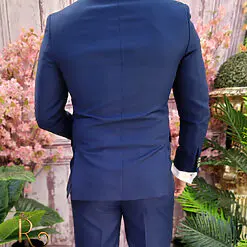 Costum bleumarin