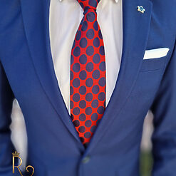 Costum bleumarin Sacou si Pantalon Slim Fit C3172 6