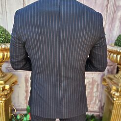 Bleumarin cu dungi maro