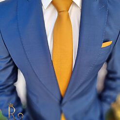 Costum de barbati albastru pal Reginald Business Edition Sacou si Pantalon C3370 3