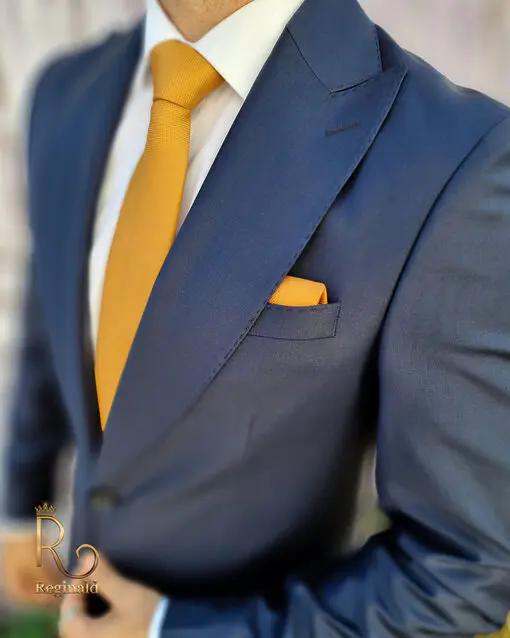 Costum de barbati bleumarin Reginald Business Edition