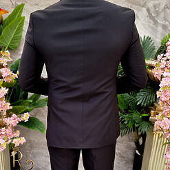 Costum de barbati elegant negru-Sacou