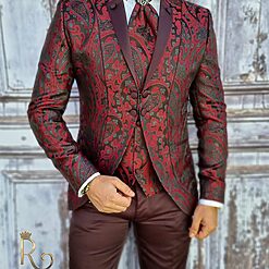 Sacou-Vesta-Pantalon-Cravata - C1750-Costume