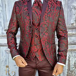 Costum de ceremonie Sacou Vesta Pantalon Cravata C1750 5