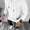 Hanorac barbati slim fit alb K177 37-2-Hanorace