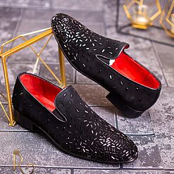 negri cu strasuri- P1722-Pantofi