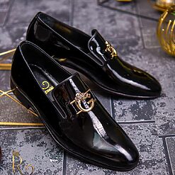 Pantofi Loafers de barbati din piele naturala