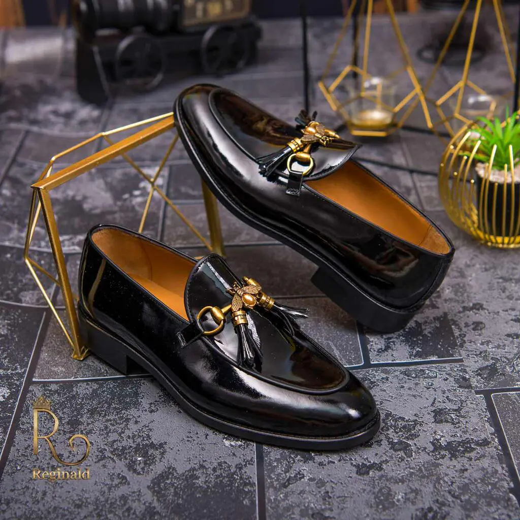 Pantofi Loafers de barbati din piele naturala