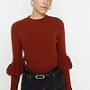 Pulover dama camel Iris-Pulovere Dama-Pulovere Dama