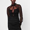 Rochie scurta neagra Velda-Rochii de ocazie-Rochii scurte