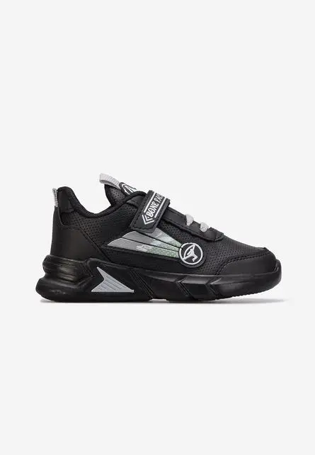 Sneakers copii negri Arezzo B V2-Adidasi fete-Adidasi baieti