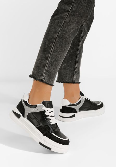 Sneakers dama Verania negri-Sneakers dama-Sneakers dama