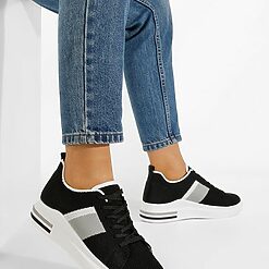 Sneakers dama negri Juliana-Sneakers dama-Sneakers dama