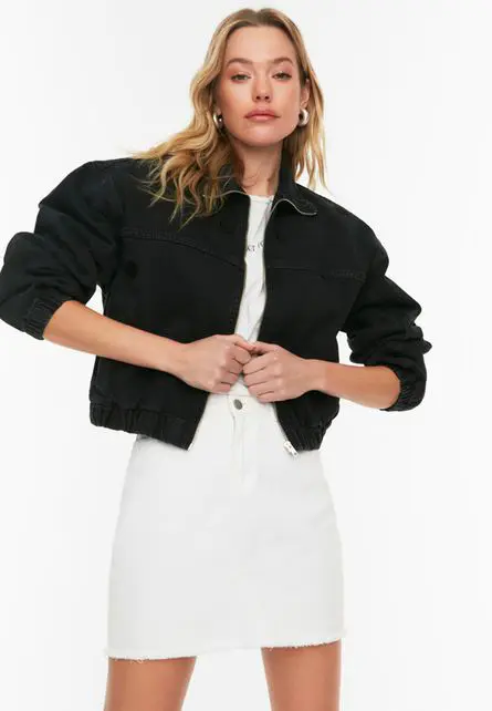 Geaca dama Margot neagra-Geci Dama-Geci Dama