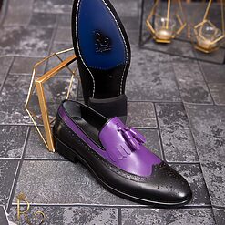 Loafers de barbati piele naturala neagramov P1772 4