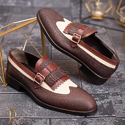 Pantofi Loafers barbatesti marobej piele naturala P1754 5