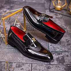 negri piele naturala - P1739-Pantofi