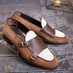 Pantofi Lofers barbatesti marobej piele intoarsa P1748 3