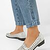 Pantofi cu toc mic Marta albi-Pantofi cu toc gros-Pantofi cu toc mic