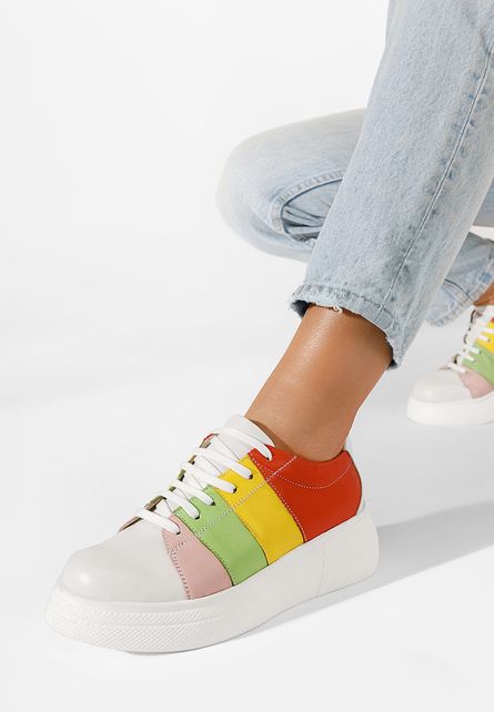 Sneakers dama piele Filia multicolori-Sneakers dama-Sneakers dama