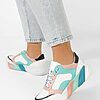 Sneakers dama piele Searra multicolori-Sneakers dama-Noutăți